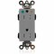 Leviton Straight Blade Receptacle, 5-15R, 15 A, 125V AC, Isolated Ground MDT82-IGG - alternate 1