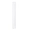 Apollo Tile Horizonte 2 x 16 in. Glossy Snow White Ceramic Deco Subway Wall Tile 10.76 sq ft/case, 50PK FLT88DECSNW216 - alternate 1