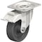 Blickle Swivel Plate Caster, Glass Nylon, 4", Brake LIX-POHI 100G-FI-OF-XAT - alternate 1