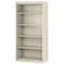Atlantic Metal Bookcase, Steel, 5 Shelf, Putty, 72HX36W BA40361872-07 - alternate 3
