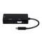 Monoprice USB Type-C to 4K HDMI_ Single Link DVI_ and VGA Passive Adapter_ Black 21607 - alternate 3