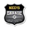 Signmission Ned's Garage I Can Fix Everything But Stupid, 12 Inch X 12 Inch, Aluminum Metal Sign SHI-A-12-490-NED - alternate 1