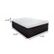 Homeroots 14" Hybrid Pocket Coil Copper Infused Gel Memory Foam Mattress 391700 - alternate 2