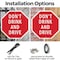 Signmission Don't Drink and Drive, 6 Inch X 6 Inch, Plastic Sign OC-P-6-79 - alternate 5