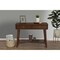 Homeroots 42" Brown Solid and Manufactured Wood Floor Shelf Console Table With Storage With Storage 524161 - alternate 3