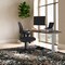 We'Re It Electric Sit Stand Desk, 46.25 H, 24 W X Laminate wood, metal, Brushed Silver, Walnut Block VL22BS7224-WNB - alternate 3