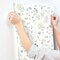Chesapeake Bergamot Sea Green Wildflower Wallpaper 4134-72502 - alternate 2
