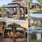 Sunjoy 12X12 Kingston Hardtop Rectangular Gazebo Wood A10204365000 - alternate 5
