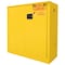 Securall Flammable Storage Cabinet, 30 Gallon, 1 Shelves, 43 in W x 44 in H x 18 in D, Yellow A230 - alternate 1