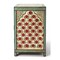 Homeroots 21in Brown And Green And Ivory Standard Accent Cabinet With One Drawer 389763 - alternate 4