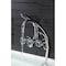 Kingston Brass Wall Mount Clawfoot Tub Faucet, Polished Chrome AE8451RX - alternate 2