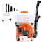Vevor Backpack Fogger Sprayer 63CC 3HP EngineGas Powered Fogger Sprayer with 4 Gallon Tank 3WF-16E - alternate 1