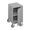 Pucel Pedestal Door Cabinet with Casters, 18 x 32 x 24, Gray BC-1C5 - alternate 1