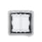 Hubbell Taymac Weatherproof Flip Cover, 5/8 in L, 4.08 in W, 2-Gang, Polycarbonate, Clear MM1410C - alternate 2