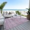 Homeroots 5' X 8' Lavender And Purple Abstract Washable Indoor Outdoor Area Rug 605555 - alternate 3