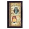 Homeroots Two Wise Owls Black Framed Print Wall Art 415207 - alternate 1
