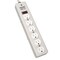 Tripp Lite Power Strip, Surge, 5-15R, 5-15P, 6 ft., Light Gray DG206 - alternate 1