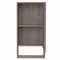 Homeroots 18" Light Gray Wood Floating Double Door Bathroom Vanity And Medicine Cabinet With Mirror 478207 - alternate 1