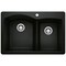Blanco Diamond 1-3/4 Bowl Dual Mount, Coal Black 442908 - alternate 1