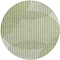 Homeroots 8' Green And Ivory Round Geometric Washable Indoor Outdoor Area Rug 597627 - alternate 2