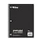 C-Line Products 8" x 10-1/2" Black Graph Ruled 1-Subject Spiral Notebook, 1/EA, 24/BX 22300-CT - alternate 1