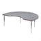 Correll Kidney HPL Activity Table, 72 in W, 36 in L, 19 in to 29 in H, Particleboard, Gray Granite A3672-KID-15-09-35 - alternate 1