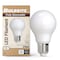 Bulbrite LED Filament, 5 Watt Dimmable A19 Light Bulb, Milky Glass Finish, E26 Base, 2700K 450 Lumens, 4PK 862070 - alternate 5