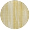 Homeroots 8' Gold Wheat And Ivory Round Botanical Leaves Washable Indoor Outdoor Area Rug 581980 - alternate 3