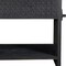 Homeroots 26" Dark Gray One Drawer Nightstand 488762 - alternate 2