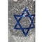 Homeroots 10" Blue And White Flameless Hanukkah Pillar Candle With Snow Globe 633981 - alternate 5