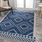 Jonathan Y Amir Moroccan Beni Souk Navy/Ivory 8 ft. x 10 ft. Area Rug MOH200D-8 - alternate 2