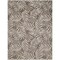 Homeroots 8' X 10' Brown And Ivory Palm Leaf Indoor Outdoor Area Rug 550208 - alternate 2