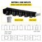 Vevor Drainage Trench Driveway Channel Drain Kit Plastic Grate-5.8"x5.2", 6PK PSG100*100*6M - alternate 3