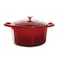 Crock-Pot Crock Pot Artisan 7 Quart Oval Enameled Cast Iron Dutch Oven in Scarlet Red 69147.02 - alternate 2