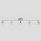 Vidalite Shura Brushed Nickel 5-Light Track Light with Rotatable Heads, Integrated LED, 3000k, 2450 Lmn CE1059886 - alternate 1