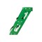 K&M Mfg K&M Mfg Step Kit for John Deere Regular Series Tractors, 3-Step Unit, Bolt-On Design, LH, Green 3436 - alternate 1