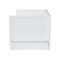 Baxton Studio Roni Modern White Scalloped Wood Twin Daybed with Trundle 256-14086-14087-ZORO - alternate 2