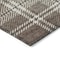 Homeroots 10' X 14' Brown Black And Ivory Plaid Washable Indoor Outdoor Area Rug 596320 - alternate 2