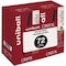 Uniball TM Onyx Rollerball Pens, 0.7 mm Pen Point, Black Ink, Matte Black Barrel, 3PK 2013567 - alternate 1