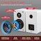 Pyle 6.5 in Bookshelf Speakers, Pair of Wired Bookshelf Speakers with Wall Mount Brackets, 2-Way HiFi PHQBS62WH - alternate 3