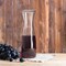 Smarty Had A Party 35 oz. Clear Large Disposable Plastic Wine Carafes with Lids (12 Carafes), 12PK 2685-CASE - alternate 4