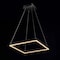 Jonathan Y Nero 15.75" Square Contemporary Modern Metal Integrated LED Pendant Light, Black JYL7104A - alternate 5
