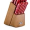 Oster Evansville 14 Piece Stainless Steel Cutlery Set with Red Handles 81011.14 - alternate 5