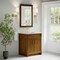 James Martin Vanities Bellshire 30" Single Vanity, Honey Oak w/ 3 CM Ethereal Noctis Silestone Top 660-V30-HNO-3ENC - alternate 4