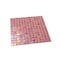 Apollo Tile Nacreous 12 in. x 12 in. Glossy Punch Pink Glass Mosaic Wall and Floor Tile 20 sq. ft./case, 20PK APLPE88PK210A - alternate 3