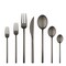 Mepra Due Flatware Set - 32 Pieces - Ice Black Gold 104422032ION - alternate 1