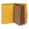 Pendaflex HD Pressboard Folder, 2/5-Cut Tab, Expands 3", 3 Dividers, 8 Fasteners, Legal, Yellow, 10PK 1006946 - alternate 1