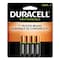 Duracell Rechargeable StayCharged NiMH Batteries, AAA, PK4 DX2400B4N - alternate 1