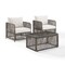 Crosley Granite Bay 3-Piece Wicker Outdoor Chair Set KO70363ST-CR - alternate 1