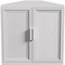 Homeroots 31in White Wood Corner Accent Cabinet 693402 - alternate 3